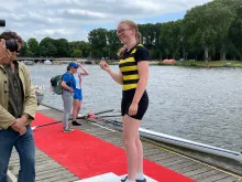 Harmke met haar blik